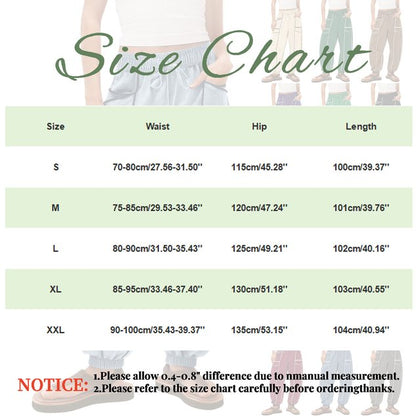 Women Plain Long Pants Vintage Spring/Fall Trousers