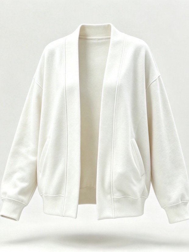 Women Spring/Fall Outerwear Casual Plain Long Sleeve Jacket